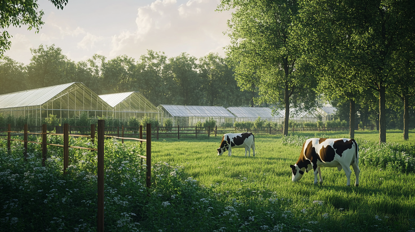 Cows grazing